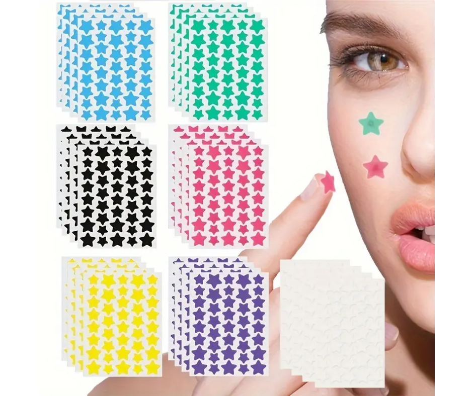 Parches Faciales Impermeables (240 piezas)